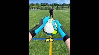 Why Are Goalkeeper GLOVES So Sticky? 🧤 #shorts