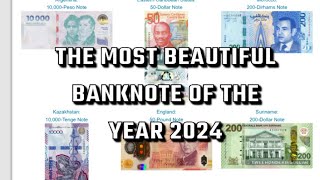 The most beautiful banknote of the year 2024