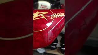 Crystal Effect Painting for YAMAHA RX100 bike in Chennai | K Factory | ARK Diaries