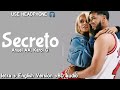 Anuel AA, Karol G - Secreto ( Lyrics / letra / English Version / 8D audio )| English translation