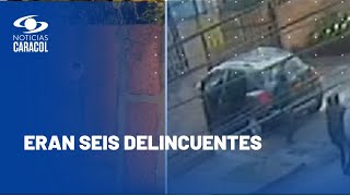 A bala, vigilantes sacaron corriendo a asaltantes en Bogotá
