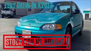 Honda Civic dx k20z3 swap (auto to manual) part 8