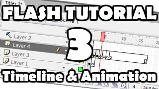 Flash Tutorial 3: The Timeline & Basic Animation