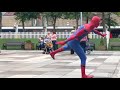 spiderman flips in public backflip reactions 😮 flips u0026 kicks