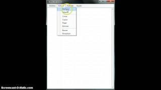 Text Editor with Visual Basic