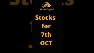 Stocks for 7th October #shorts #stockmarket #sharemarket #nse #bse #investment