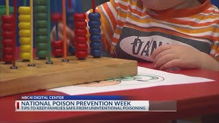 Safety tips for National Poison Prevention Week