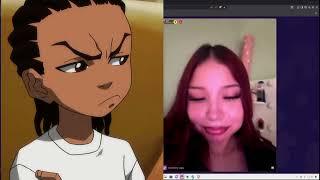 Stackswopo trolling on monkey app the best part .2 mostly watching