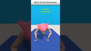 Pushups Workout Challenge - 3D Animation | 2022