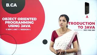 DAY 04 | OBJECT ORIENTED PROGRAMMING USING JAVA | II SEM | B.C.A | INTRODUCTION TO JAVA | L4