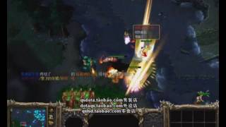 【DOTA解说】中文解说版 45杀恶魔巫师,碾压一切! 情书DOTA解说 游戏【DOTA情书】