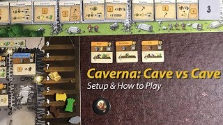 Caverna: Cave vs Cave - Setup & How to Play