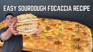 Simple Sourdough Focaccia Recipe