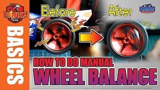 CARA BALANCING VELG / BAN TAMIYA SECARA MANUAL ~ BASIC How To Balance Mini 4WD Wheel Manually ミニ四駆