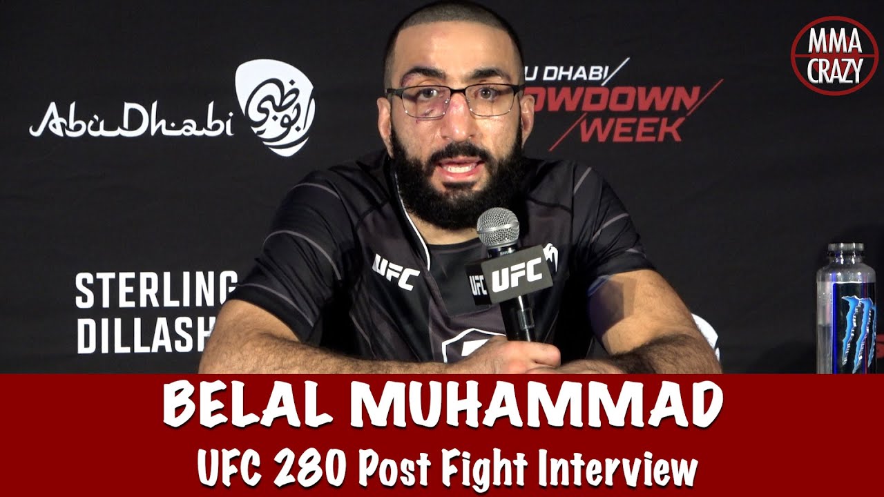 Belal Muhammad On Khamzat Chimaev Callout, Khabib & Reacts To TKO Win ...