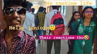 Day to Day Routine Life of a College Student - LOYOLA COLLEGE -Jenish Kennedy JK