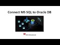 How to Access Oracle DB in MS SQL Server - LINKED SERVER