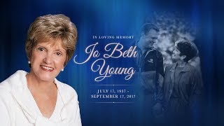 Jo Beth Young's Graduation Service