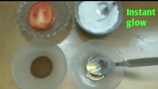 instant glow| instant glow home remedy|ಪಾರ್ಟಿಗೆ ಹೋಗುವ ಮುನ್ನ ಹೀಗೆ ಮಾಡಿ ನಿಮ್ಮ ಮುಖ ಪಳ ಪಳನೆ ಹೊಳೆಯುವುದು