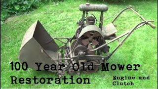 Atco Standard Mower Restoration - Part 1 Engine and Clutch