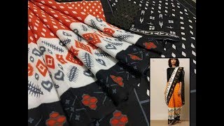 MULMUL COTTON sarees designs\\\\ designer cotton saree\\\\mulmul cotton sarees\\\\2019