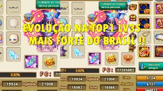 DDTANK337-EVOLUÇÃO NA TOP1 LV35+ FORTI DO BRAÇIL+GVG SÓ CRIMI CREIDI LISO DA BAHIA  FEAT:TIOPANELA!