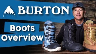 2018 Burton Snowboard Boots - Overview