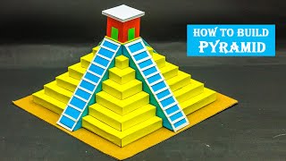 How to build a pyramid with Cardboard | School Projects