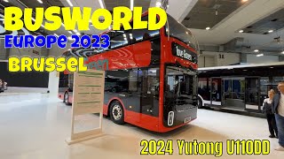 2024 Yutong U110DD Double Decker Bus Interior And Exterior Busworld Europe 2023 Brussel