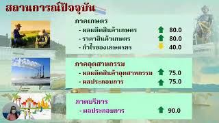 สำนักงานคลังจังหวัดพะเยา ประชาสัมพันธ์ดัชนีชี้ภาวะเศรษฐกิจจังหวัดพะเยา เดือน กรกฎาคม 2565