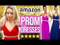 Guessing 1 vs 5 Star Prom Dresses from Amazon!