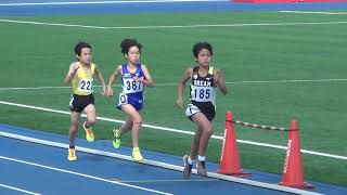 小学男子1000m1組目 第74回葛飾春季20210418