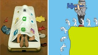 Social Media📵Sad Reality Pictures With Deep Meaning | Pictures that speak louder than words