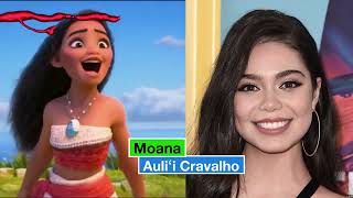 Moana 2: 🎙️ Behind the Voice of #Moana 2 | Meet the Talented Cast Bringing the Magic 🌊✨ #moana2