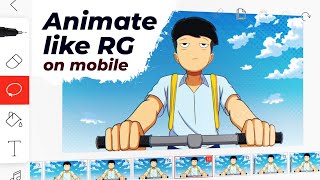 How to animate like rg bucket list on mobile