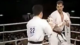 Andy hug \u0026 Mokoto moritta K-1, Seidokaikan world cup 1992