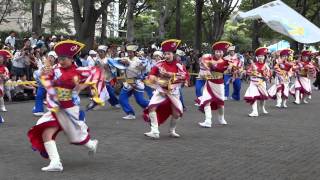 勇舞会さん「HINOMARU」／NHK前ストリート1/2／原宿スーパーよさこい2011