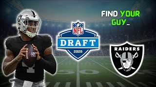 Raiders 7 ROUND 2025 NFL Mock Draft | What if Sanders falls?!