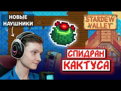 СПИДРАН КАКТУСА в Stardew Valley с наушниками Fifine Ampligame H3