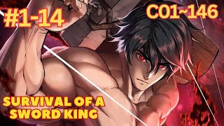 [1-14] Trapped as a Level 5 Rookie for 22 Years and Return as Strongest Sword King | Manhwa Recap