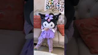 The cute Kuromi doll is really irresistible to girls. I love it so much. Gift Kuromi plush toy