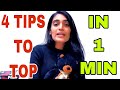 4 Tips in 1 Minute To Know Before An Exam - Jahnavi Pandya