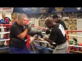 tim bradley mitts workout with joel diaz