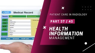 Patient Care in Radiology: Health Records Management and Technology | Chapter 8.1