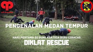 Orientasi Medan Pusdiklatkar Ciracas || Hari pertama langsung digenjot || DIKLAT RESCUE