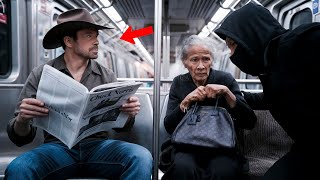 A Thief Robbed an Elderly Woman in the Subway, But He Didn’t Know Chuck Norris Was Sitting Nearby!