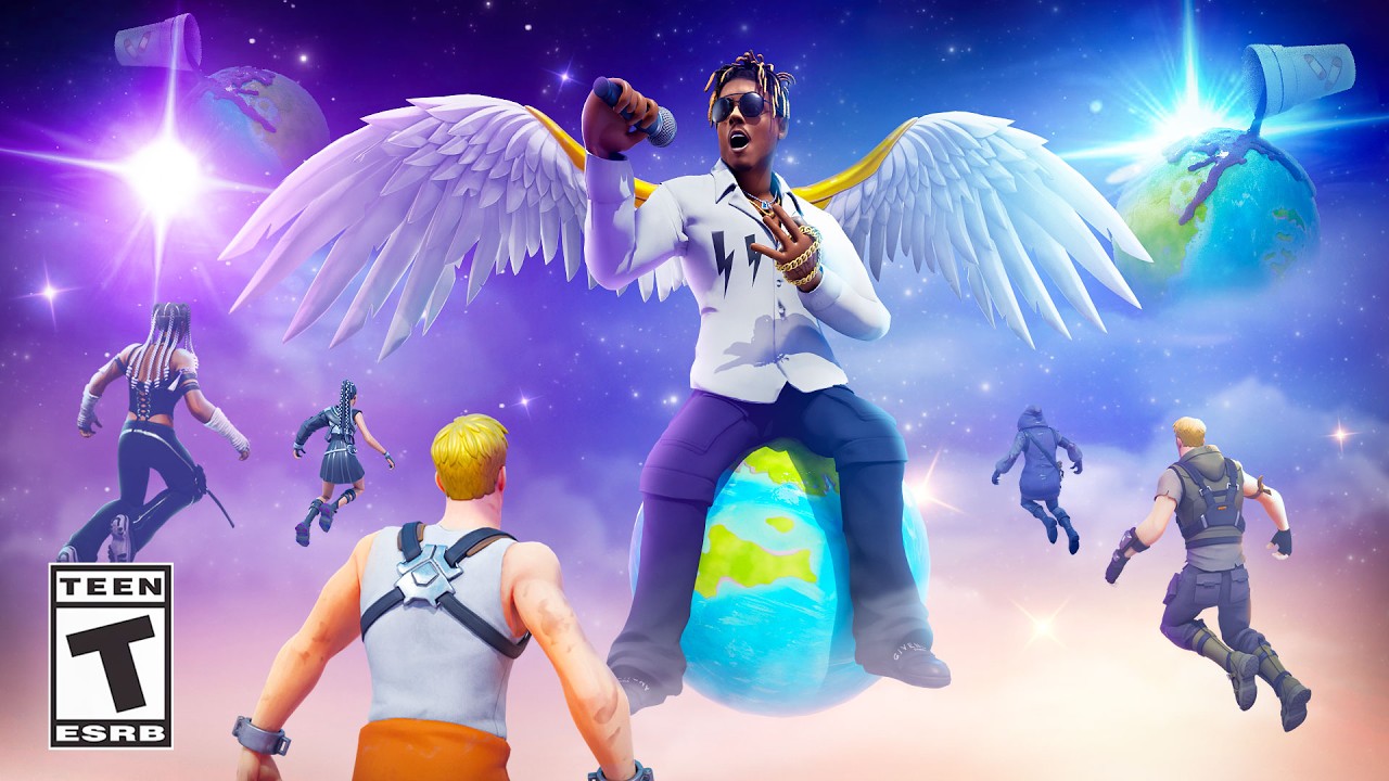 Fortnite Juice Wrld Concert Full Event Youtube