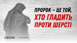 ✝️ Пророк — це той, хто гладить проти шерсті