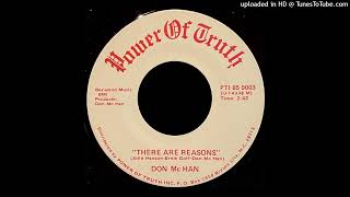 Don McHan - There Are Reasons - Power of Truth Records (NC)