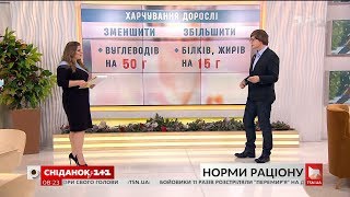 Дієтолог Олександр Кущ прокоментував нові норми раціону МОЗ